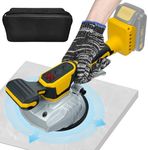 Tile Vibration Tool for Dewalt 20V Max Battery, Tile Vibration Leveling Machine w/130mm Suction Cup&110LBS Adsorption, 8 Speed Tile Vibrator w/LCD Display & Lock Button for Floor Tile Wall(No battery)