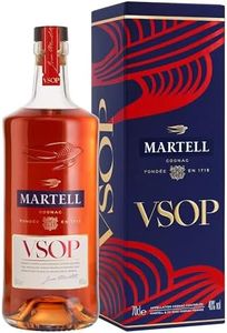 Martell VSOP Red Barrel Cognac, 70 cl with Gift Box (Packing May Vary)