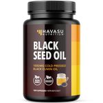 Black Seed Oil Capsules 120Ct. | 1000mg Cold Pressed Black Cumin Seed Oil Supplement | Potent Antioxidant for Immune Support & Digestive Health | High Strength Antioxidant | Nigella Sativa Liquid Caps