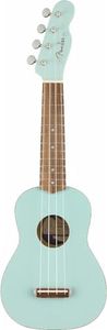 Fender Venice Soprano Ukulele, Walnut Fingerboard, Daphne Blue, Comes with Free Virtual Lessons