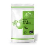 Ausha Organic AMLA Powder 250g | Indian Gooseberry | Very High in Vitamin C - Certified Organic by Soil Association - Immunity, Health and Wellbeing