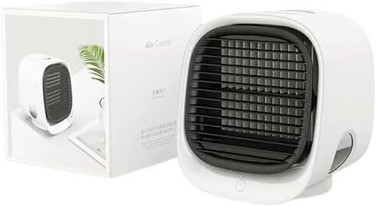 Portable Air Conditioner Fan - Mini Evaporative Air Conditioner Personal With 3 Wind speed - Portable Air Cooler For Home Bedroom Office Table & Desktop