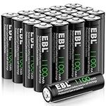 EBL Solar AA Batteries for Outdoor 