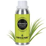 Earth N Pure Citronella Essential Oil Undiluted, Natural, Therapeutic Grade 250 ml