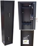 GDK 4 Gun cabinet, 4 shotgun, rifle safe, internal ammo safe