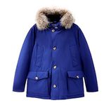 WOOLRICH Artic Detachable Fur Jacket Anorak CFWOOU0484MRUT0001 Eletric Royal, See PHOTOS, L