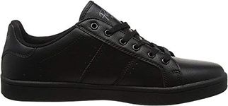Original Penguin Men's Steadman Trainers, Black (Black Mono), 11 UK