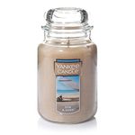 Yankee Candle Sun & Sand Scented, Classic 22oz Large Jar Single Wick Candle, Over 110 Hours of Burn Time