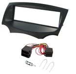 LEISURE DIRECT CD RADIO SINGLE DIN STEREO FASCIA FACIA TRIM SURROUND KIT FOR FORD KA 2009 ONWARDS