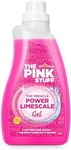 The Pink Stuff Miracle Power Limescale Gel (1L) - Prevent Limescale and Odours in Your Washing Machine - Vegan Friendly Limescale Remover and Hard Water Softener