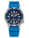 Citizen Women's Analogue Eco-Drive Watch with Silicone Strap EO2028-06L
