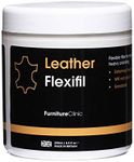 Furniture Clinic Leather Flexifil - Extremely Flexible Filler Used to Fix Cat Scratches, Holes & Heavy Cracking in Leather Sofas, Car Seats (250ml)