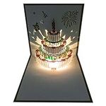3D Pop Up Birthday Cards,Warming LE