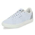 Bourge Men's Titlis05 Casual Shoes,White, 06