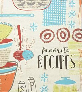 Brownlow Gifts Recipe Binder Set with Plastic Page Protectors and Recipe Cards, Made with Love 8 x 9-Inches