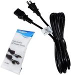 HQRP 10ft AC Power Cord Compatible 