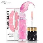 Lip Plumper Lip Gloss by Rejawece Lip Plumping Balm Plumper Device Lipstick Treatment Clear Lip Plump Gloss - Enhancer for Fuller & Hydrated Lips Give Volume (Grape)