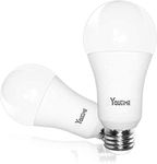 Youtime 3 Way Light Bulbs 30 70 100 Equivalent Soft White 3000K, Incandescent Replacement, no Glass,A19 6/10/15w Energy Saving Safety Three Way Light Bulbs, E26 Medium Base, 2Pack