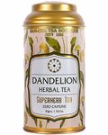 SAN-CHA Tea Boutique Dandelion Tea, Superherb Herbal Tea For Fatty Liver Detox, 50 Gram, Caffeine Free