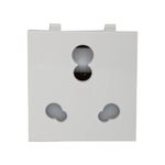 Anchor Roma Twin Socket Heavy Duty 30828, White, 10/20 amp 240V