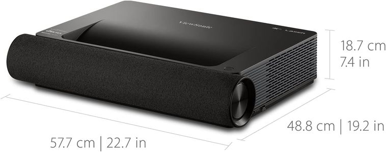 ViewSonic 4K Ultra Short Throw Projector – Black