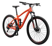 Mongoose Salvo Trail Mountain Bike, 9-Speed, 29-inch Wheel, Mens Medium, Orange