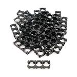 Bestol 3x5 Cell/4x5 Cell/2xCell/3xCell/18650x1 Cell 18650 Batteries Spacer Radiating Shell Plastic Heat Holder Bracket (100pcs Triple Bracket)