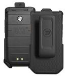 Wireless ProTech Case Compatible with CAT S22 Flip Phone. Secure fit, Lightweight Holster with Quick Release Latch and Swivel Belt Clip