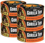 Gorilla Black Duct Tape, 1.88" x 12