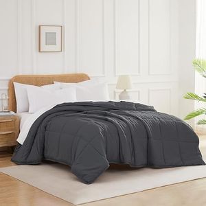 Southshore Fine Living, Inc. Vilano Springs Premium Quality Over-Sized All-Season Down-Alternative Comforter, Slate, King/California King