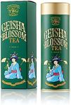 TWG Tea | Geisha Blossom Tea | Green Tea | Passionfruit & Marigold Petals | Haute Couture Tin, 100g | Gift Set