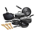 Goodful Premium Ceramic Nonstick, Aluminum, Charcoal Gray