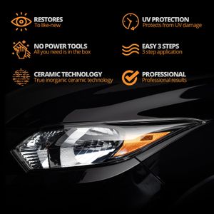 CERAKOTE Ceramic Headlight Restoration Kit – Complete Lens Cleaner