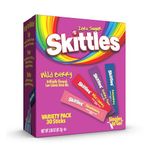 SINGLES TO GO! Skittles 30 Count Singles To Go Wild Berry Variety Pack, Powdered Drink Mix, Zero Sugar, Low Calorie, Includes 4 Flavors, Total Servings