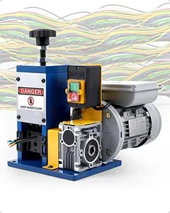 Garvee Automatic Wire Stripping Machine for 0.06" -0.98" with High Precision. Ideal Wire Stripper Tool for 7/0-15 AWG, Perfect for Scrap Cable Copper Recycling.