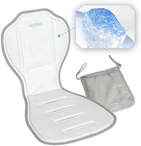 Solfres Hydro Gel Car Seat Cooler Mat for Baby. No Refrigeration Needed. Carseat and Stroller Cooling Pad Cushion Liner with Breathable 3D Mesh Anti-Slip Back. for Kids Toddlers 0-1 Yr 12-48 Months
