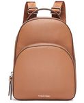 Calvin Klein Women's Estelle Novelty-Backpack, Caramel, One Size