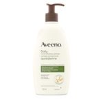 Aveeno Daily Moisturizing Lotion, Dry Skin, Non Comedogenic, Prebiotic Oat, Daily Moisturizer, Fragrance Free, 532mL