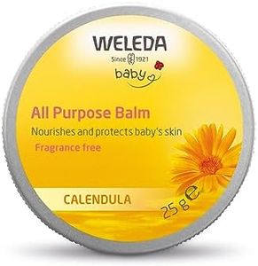 Weleda Bálsamo Multiusos para Bebé, Protege, Nutre y Calma la Piel, con Caléndula e Ingredientes 100% Naturales, Sin Perfume, Apto para Todo Tipo de Pieles, 25 g