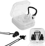 Youtushi Swimming Ear Plugs Swimming Nose Clip Nose Plugs for Swimming Sose Clip for Swimming Suitable for Swim Diving Surfing and Other Water Sports with Storage Box