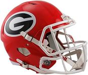 NCAA Georgia Bulldogs Full Size Speed Replica Helmet, Red, Medium