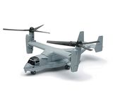 NewRay Scale 1:72 Scale, Die Cast Bell Boeing V-22 Helicopter (Grey), Kid