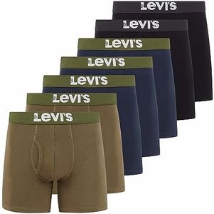 Levi's Mens Underwear Boxer Briefs 7 Pack, Cotton Stretch Compression Underwear