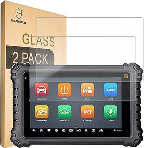 Mr.Shield Screen Protector Compatible with Autel MaxiSys Ms906 PRO/ Ms906 PRO-TS, MaxiCOM MK906 PRO/Mk906 PRO-TS/MK906S PRO-TS [Pack of 2] Protective Glass Film 9H Hardness, HD Clear Screen Protector