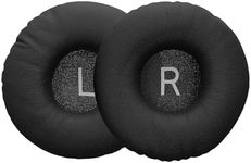 kwmobile Ear Pads Compatible with Philips H4205 Earpads - 2X Replacement for Headphones - Black