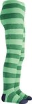 Playshoes Girl's Thermostrumpfhose Blockringel Tights, Green (Grün), 110 (Manufacturer size: 110/116)