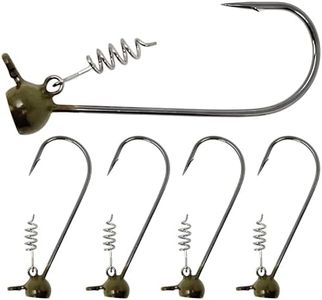 Reaction Tackle Stand Up Shaky Head Green Pumpkin 1/8