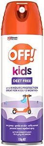 OFF! Kids Insect Repellent Spray, Non Greasy Bug Spray, Suitable for Children 12 Months and Over, 150g, Deet Free,1 Count