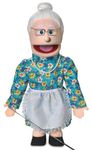 Granny, Peach Grandmother, Full Body, Ventriloquist Style Puppet, 65cm