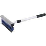 Draper Telescopic Window Cleaning Equipment | 46.55 to 73.5cm Extendable Squeegee with Sponge | 200mm Rubber Blade | Twist and Lock Handle Window Cleaner | 73860, Blue